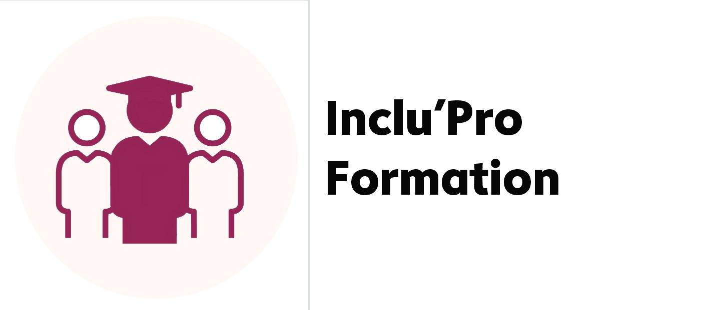 logo de INCLU PRO : la formation modulable